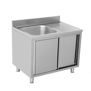 Sudoper 1 korito L + ploha, zatvoren - Slika 1