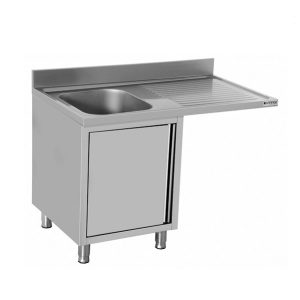 Sudoper za perilicu L, 1 korito zatvoren - Slika 1