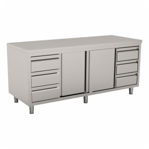 Pult sa 6 ladica i 2 vrata centralni - Slika 1