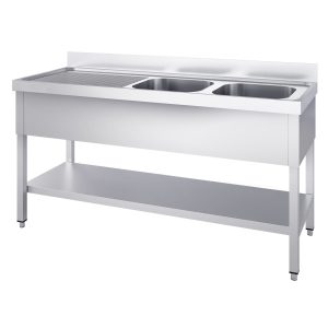 Sudoper 2 korita R + ploha - Slika 1