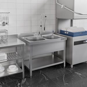 Sudoper 1 korito R + ploha - Slika 5