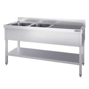 Sudoper 2 korita L + ploha - Slika 5