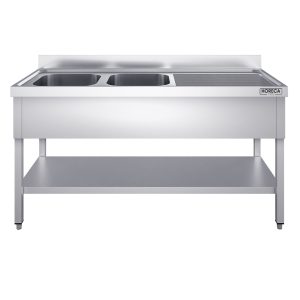 Sudoper 2 korita L + ploha - Slika 4